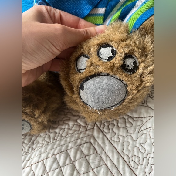 Build-A-Bear Stuff Teddy Bear with Striped Polo Shirt - Picture 10 of 13